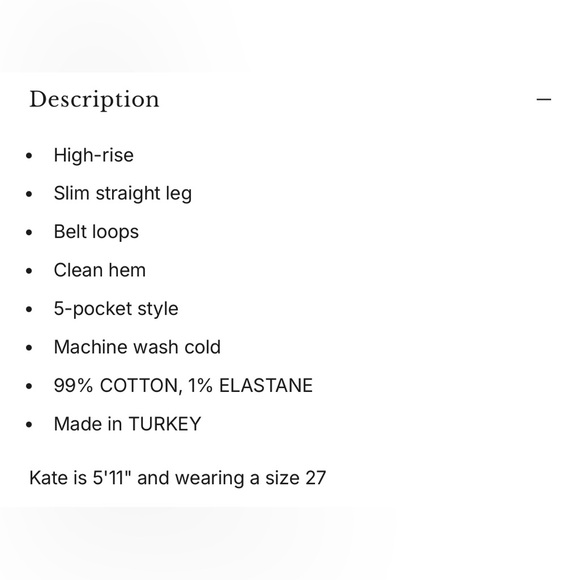 Frame The Ruler Jean - Picture 5 of 5